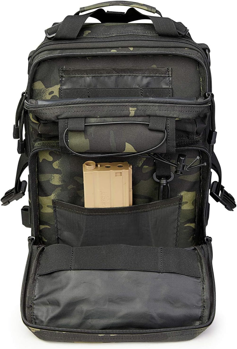 G4Free Tactical Sling Rucksack Gross Militär Schultertasche Umhängetasche für Outdoor Sport Camping