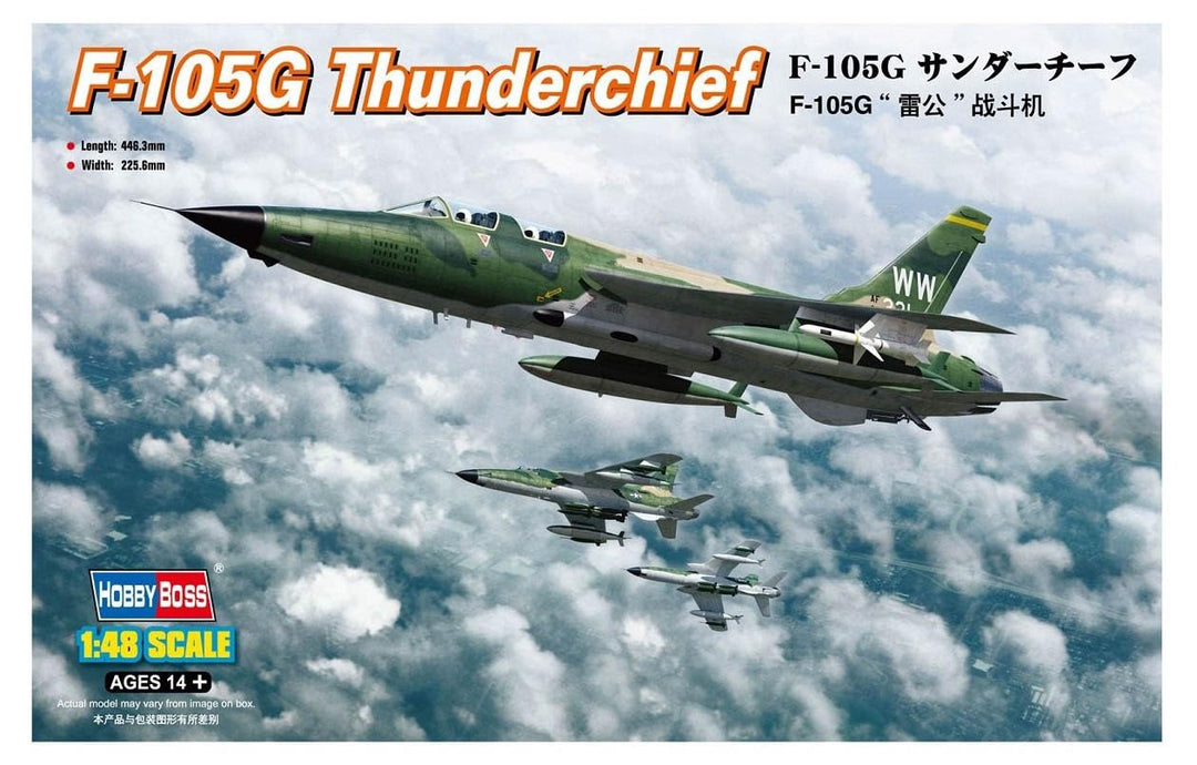 Hobby Boss 80333 Modellbausatz F-105G Thunderchief