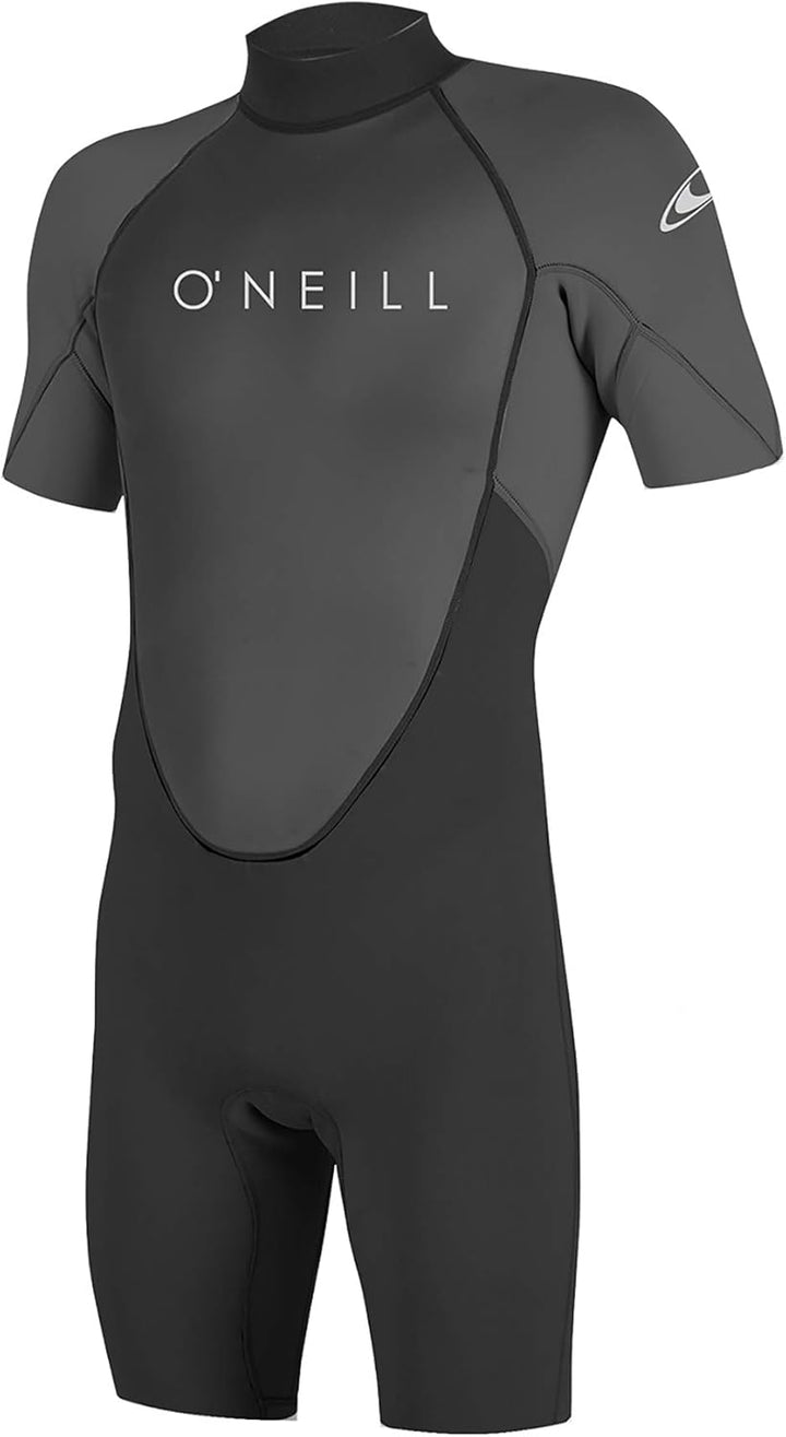 O'Neill Herren Reactor-2 2mm Back Zip Spring Neoprenanzug S Black/Graphite, S Black/Graphite
