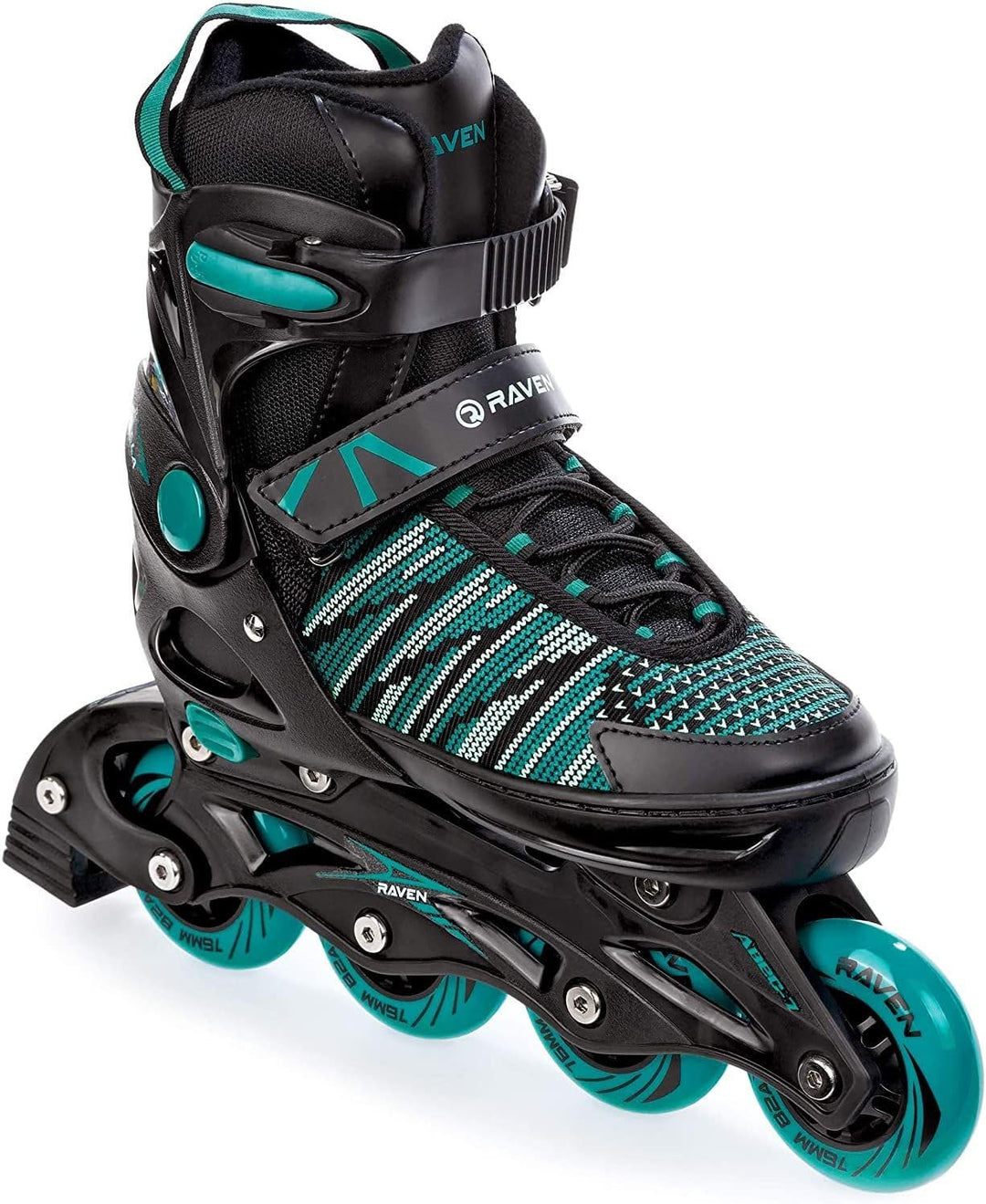 RAVEN 3in1 Inline Skates Triskates Rollschuhe Inliner für Kinder und Erwachsene verstellbar 33-36 (2