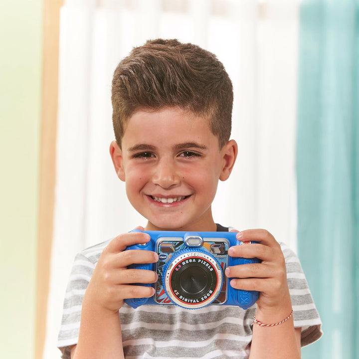 VTech KidiZoom Duo Pro Bundle mit kostenloser Tasche – nur für kurze Zeit – Kinderkamera mit 2 Kamer