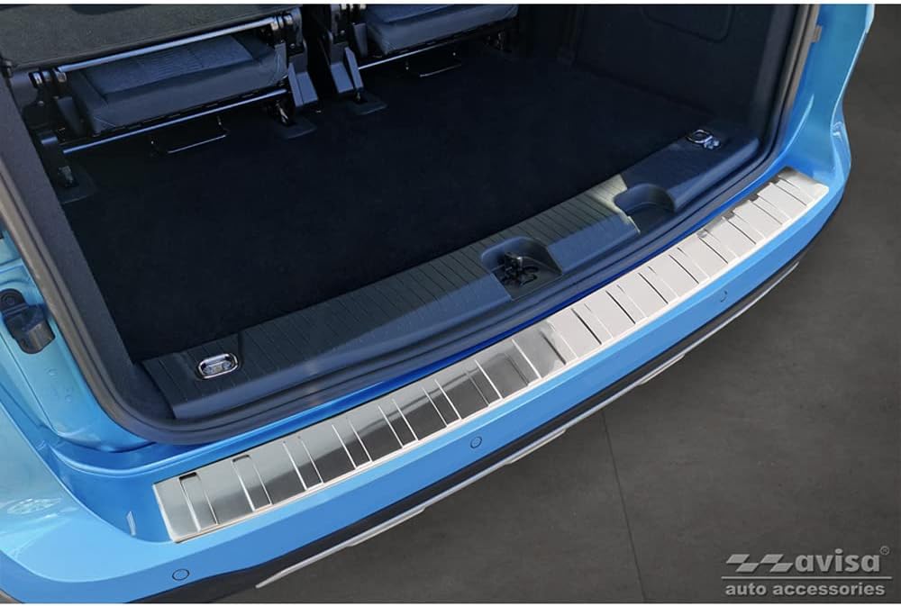 Avisa Edelstahl Heckstossstangenschutz kompatibel mit Ford Tourneo Connect III 2022- 'Ribs'