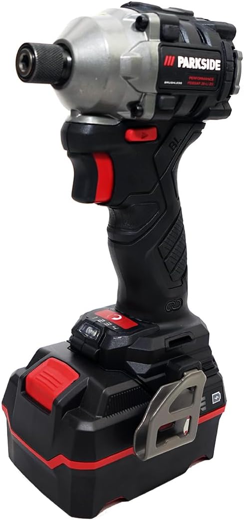 HEADNMORE® Bundle - PARKSIDE PERFORMANCE® 20V - 1/4" Akku Drehschlagschrauber PDSSAP 20 + Schlüssela