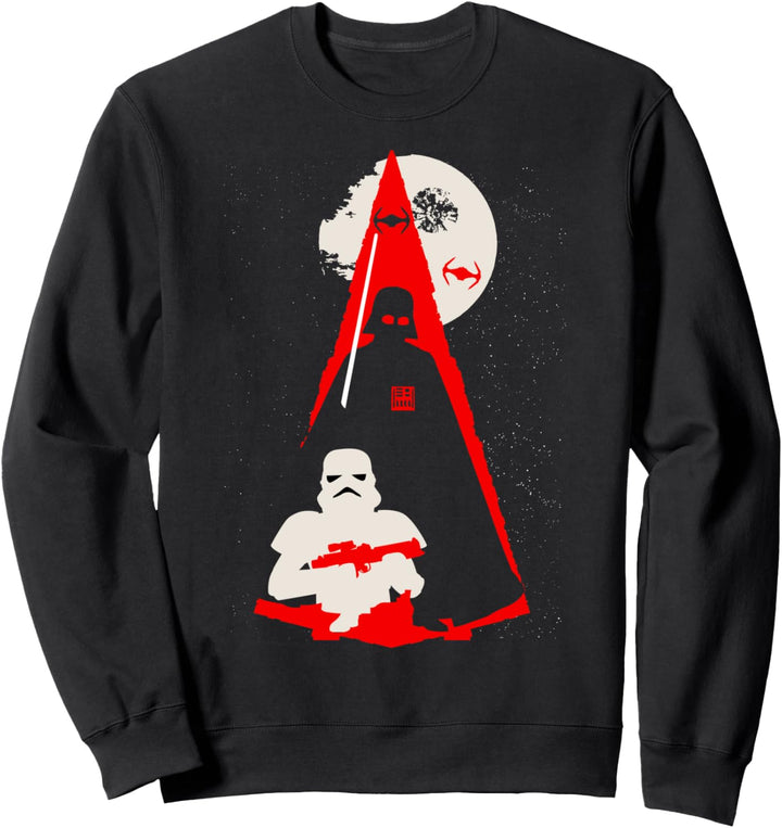 Star Wars Darth Vader Abduction Light Poster Sweatshirt