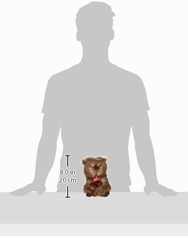 trudi 27135 Klassik Plüschtier Quokka Maximilian ca. 20 cm, Grösse M, hochwertiges Stofftier mit wei