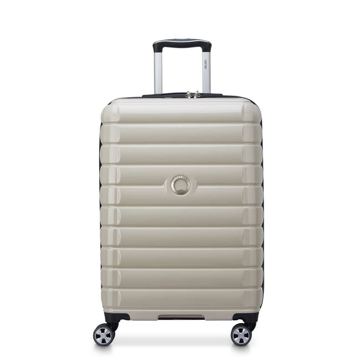 DELSEY PARIS Shadow 5.0 – Rucksack starr, elfenbeinfarben, L, Erweiterbar, Erweiterbar L Elfenbeinfa