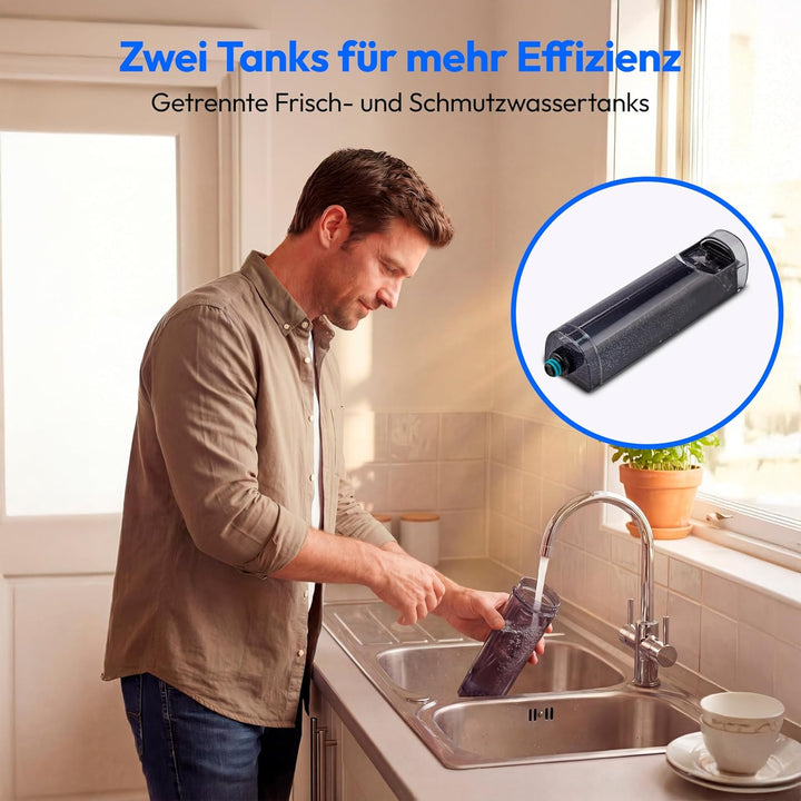 MEDION Bodenwischer H11 (elektrischer Wischmopp & Bodenreiniger, kabellose Bodenreinigung, getrennte