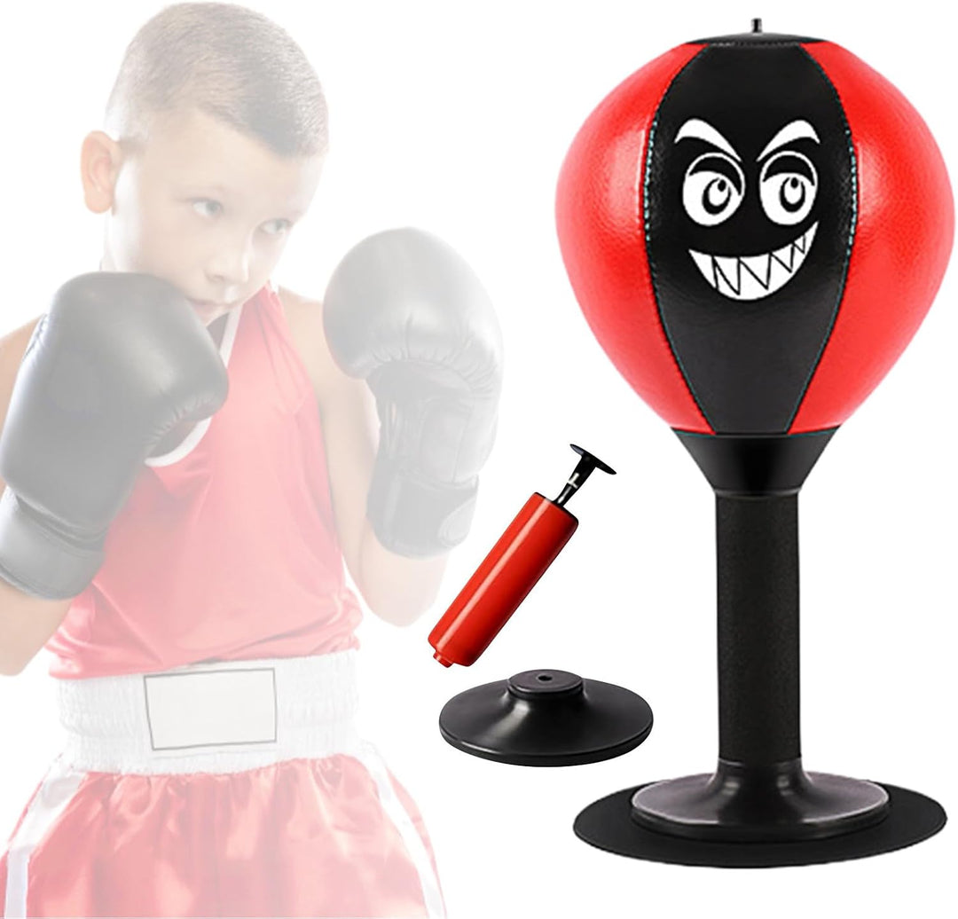 Boxsack Desktop-Boxsack Punch Saugnapf Spannung Reduzieren Geschwindigkeit Erwachsene Entspannung Fi