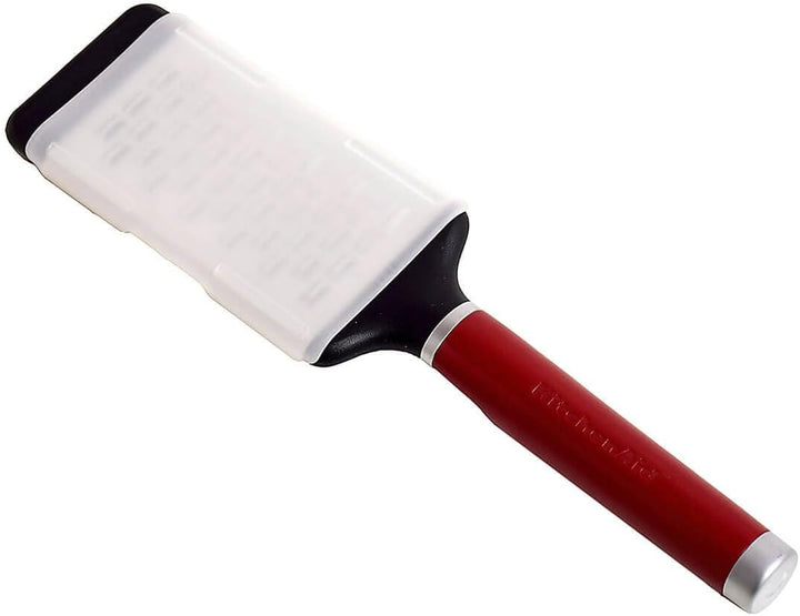 KitchenAid Käsereibe, 2-seitige Reibe aus geätztem Edelstahl mit mittelfeinen Reibelöchern –Empire R