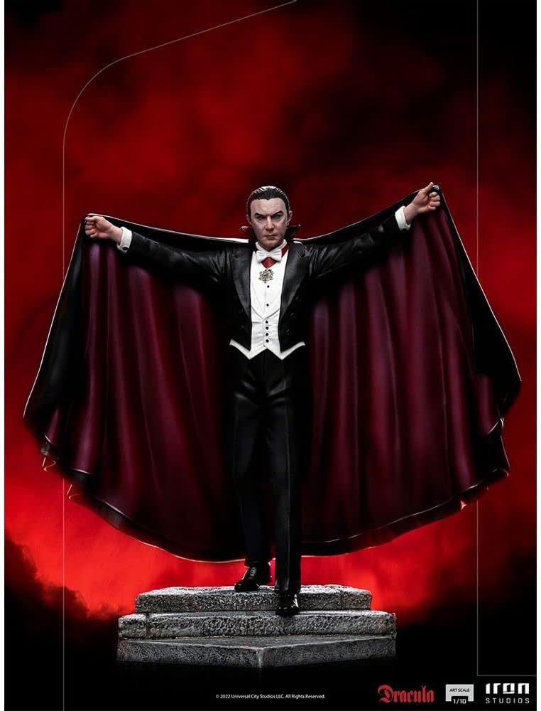 Iron Studios - Universal Monsters Dracula 1/10 Statue Statuen, Mehrfarbig (83272)