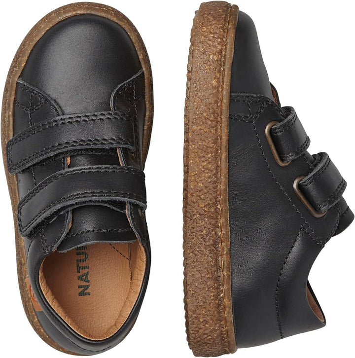 Naturino Carex VL-Sneakers aus Leder 21 EU Schwarz, 21 EU Schwarz