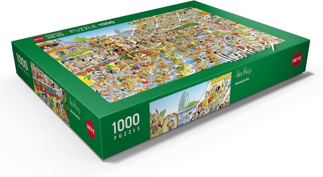 Carnival in Rio - Hugo Prades - Premium 1000 Teile Puzzle - MyPuzzle Sonderkollektion von Heye Puzzl