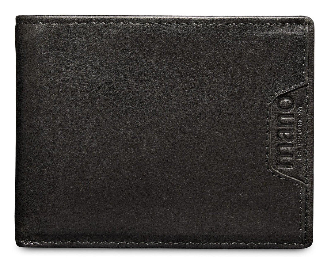 mano Don Marco Mini - Geldbörse 8.3 cm schwarz, Schwarz