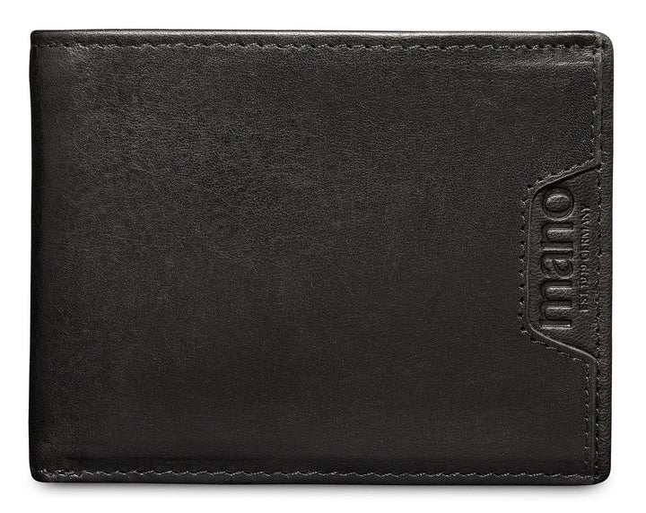 mano Don Marco Mini - Geldbörse 8.3 cm schwarz, Schwarz