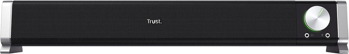 Trust Asto Soundbar 12 W Spitzenleistung (6 W RMS), PC Lautsprecher, USB Betrieb, 3,5 mm AUX Anschlu