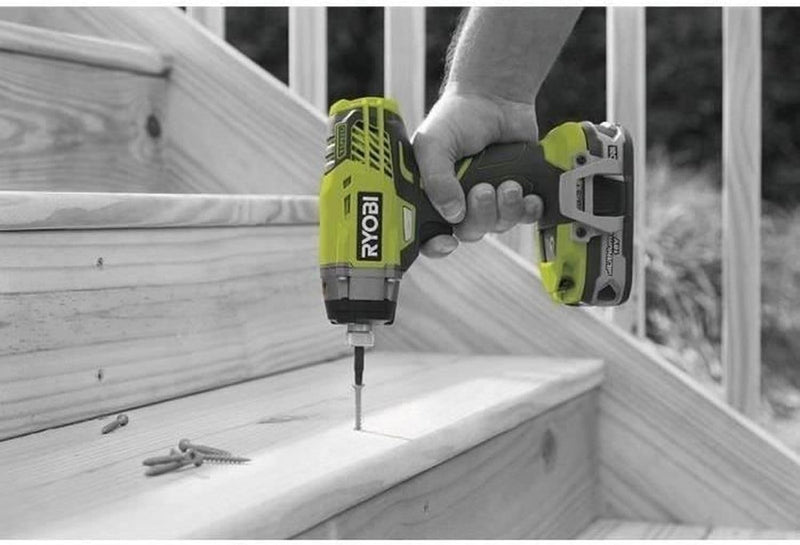 RYOBI 18 V ONE+ Akku-Schlagschrauber R18ID3-0 (Drehmoment 220Nm, Leerlaufdrehzahl 0-3200 min⁻¹, Schl