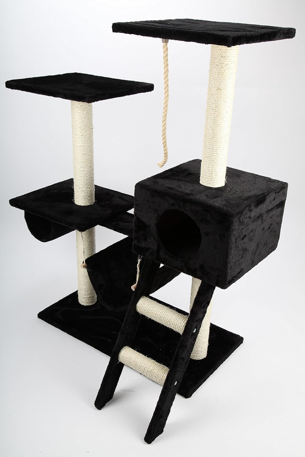 point-zoo Katzenkratzbaum Kratzbaum Katzenbaum Kletterbaum Katzen H 118 cm