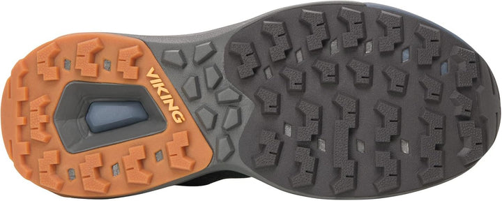 Viking Cerra Hike Low Gtx M Walking Shoe Herren 43 EU Weit Grey Denim, 43 EU Weit Grey Denim