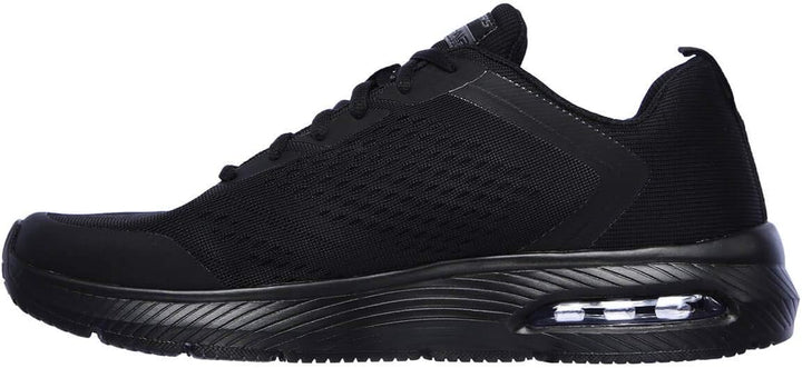 Skechers Herren Dyna-air-pellandKlassische und professionelle Schuhe 40 EU Black Mesh Synthetic Blac