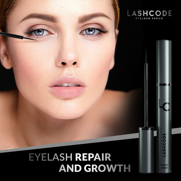 Wimpernserum Lashcode Eyelash Serum 5ml - wachstumsförderndes Serum für Wimpern
