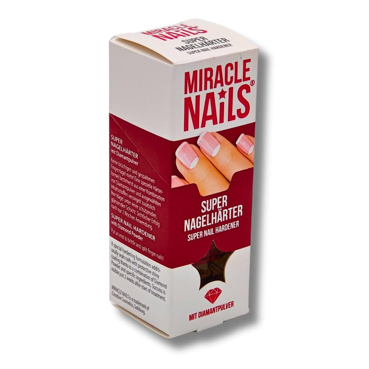 Miracle Nails Super Nagelhärter 3x 8 ml I Nagelstärker I Nagelverstärker I Nagellack I Nagelbruch I