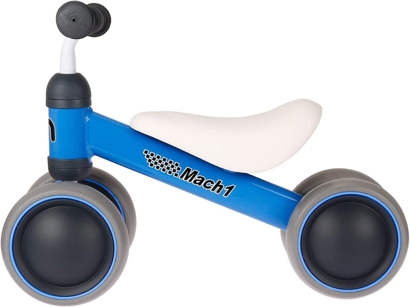 Mach1 Mini Kinder Kleinkinder Laufrad | von 1-3 Jahre | 4 weiche leise Räder | Lauflernrad Kinderlau