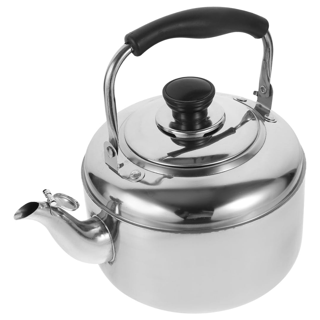 TOPBATHY Edelstahl Kessel Induktion Wasserkessel 3L Pfeifteekocher Edelstahl Campingkocher herd Wass