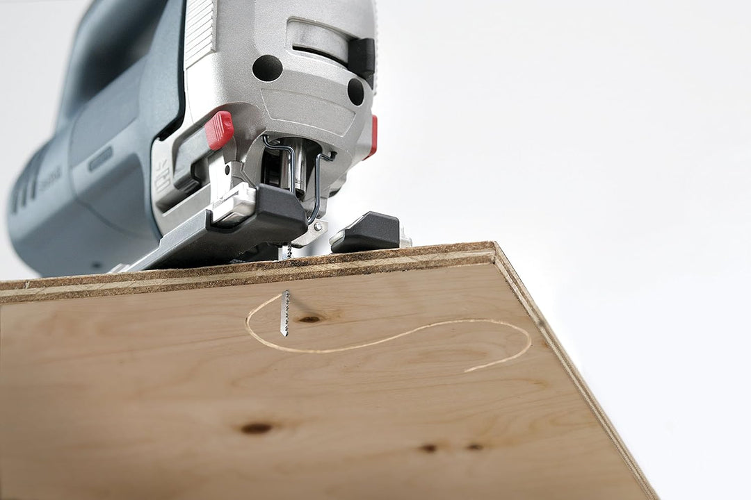 kwb Stichsägeblätter-Set für Holz und Metall 625630 (6-teilig,HCS-Stahl/Bi-Metall, Universal-Schaft)