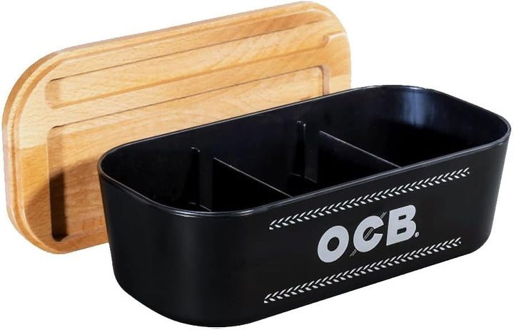 OCB 20720 Aufbewahrungsbox/Storage Box, Kunststoff/Bambus