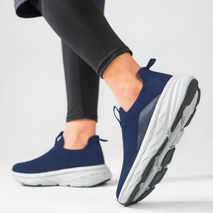 Sosenfer Slip On Sneaker Herren Ohne Schnürsenkel Schuhe Sportschuhe Laufschuhe Leichte Atmungsaktiv