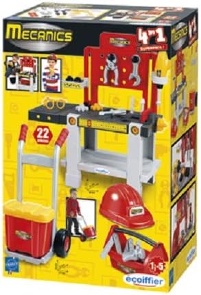 Ecoiffier Werkstatt-Set 4 in 1 2379