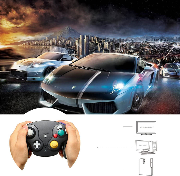 Wireless Controller für Gamecube Ersatz 2.4G Bluetooth NGC Gamepad Joystick GC Controller für Gamecu