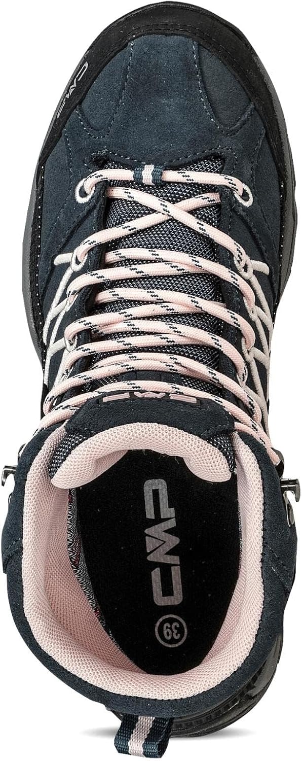 CMP Unisex Kinder Kids Rigel Mid Shoes Wp Trekking-Schuhe 28 EU Asphalt Rose, 28 EU Asphalt Rose