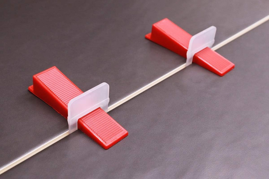 Bauhandel24-3000 Zuglaschen 1mm, Fliesenverlegehilfe, Verlegehilfe, Laschen, Verlegesystem, Fliesen