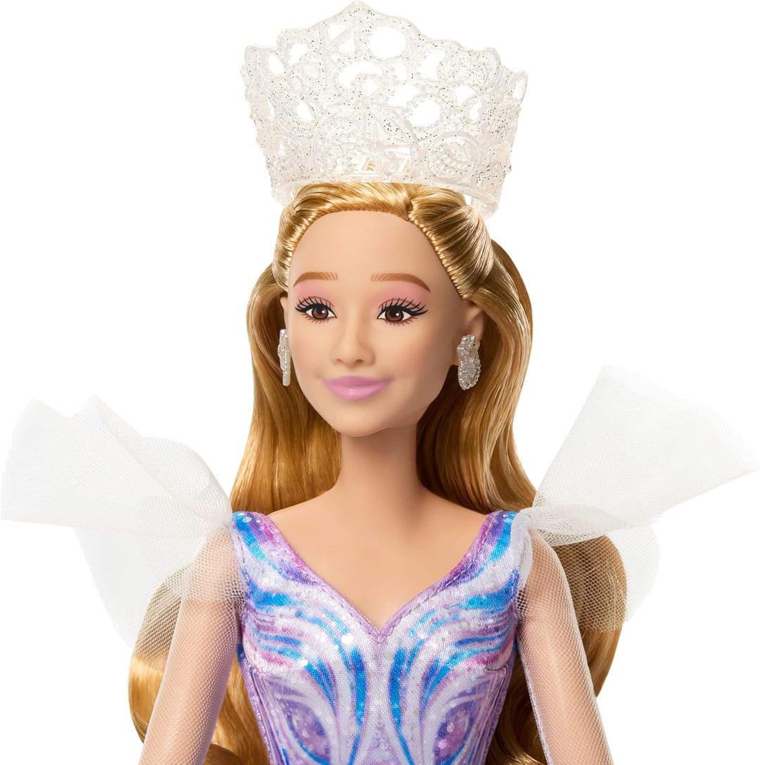 Mattel Wicked: Teil 2 von Universal Pictures Glinda Deluxe-Modepuppe mit abnehmbarem Outfit und 3 Ac