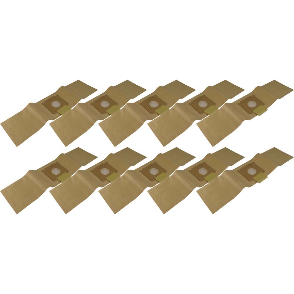 10 Staubsaugerbeutel aus hochfestem Papier passend für Hako/Hectas CLX 9, 10 Staubsaugerbeutel