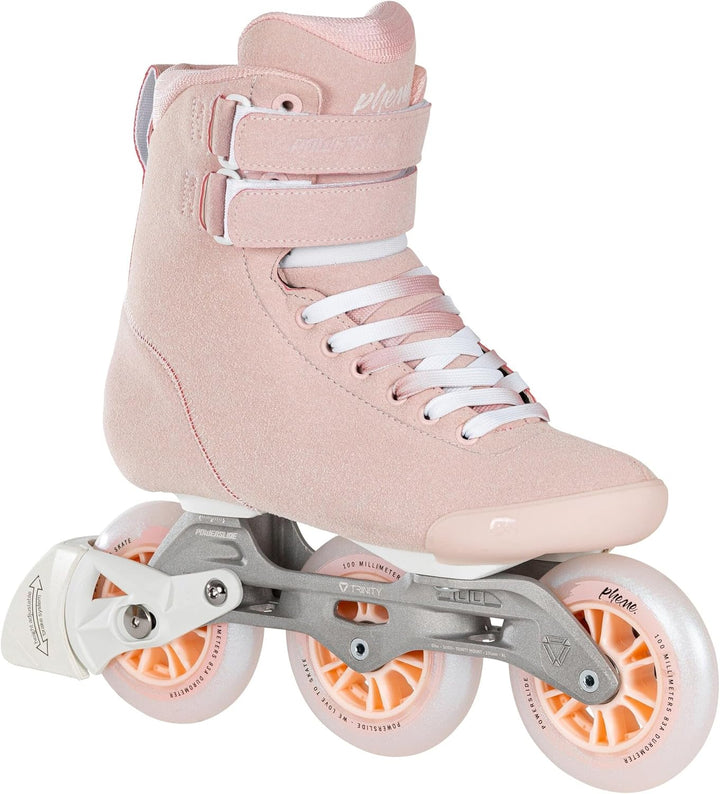 Powerslide Inline Skate Pheme Pink 100, für Fitness, für Damen 42, 42