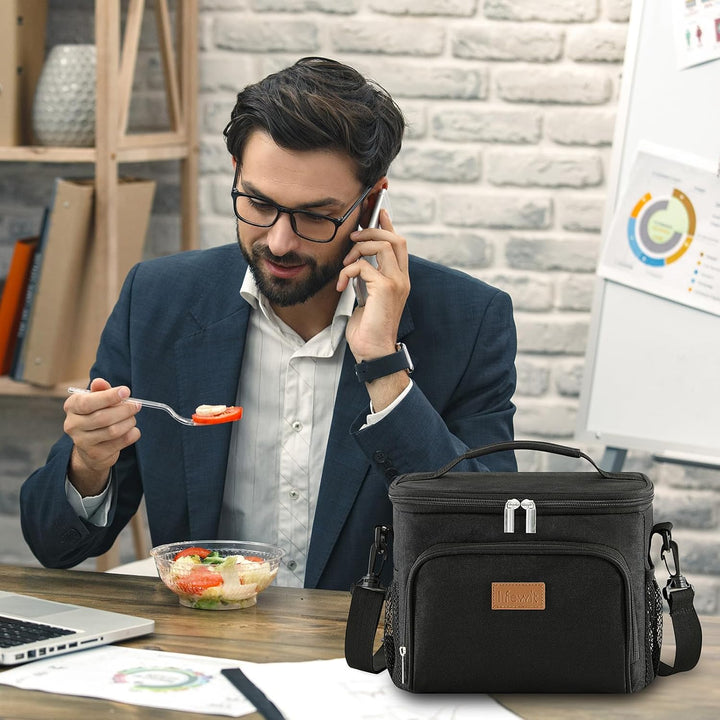 Lifewit Isolierte Kühltasche, Wiederverwendbare Lunchtasche, Tragbare Kühlbox, weiche Tragetasche, a