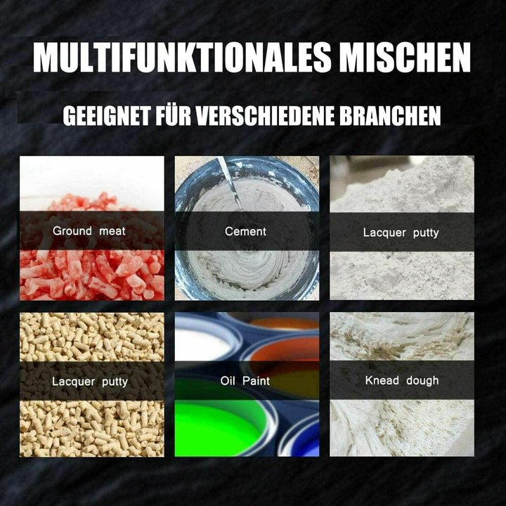 Elektrisches Mischwerkzeug Motar-Rührer Tragbarer Mixer für Beton Zement Putz Mörtel Farbe Professio