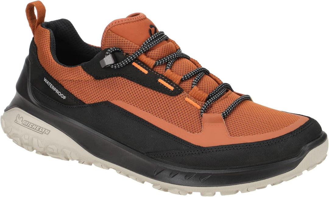 ECCO Herren ULT-trn M Low Wp Outdoor Shoe 41 EU Black Cognac, 41 EU Black Cognac