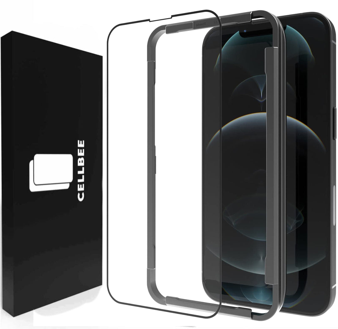 CELLBEE Kompatibel mit iPhone 13 Mini Displayschutz The Curved, inkl. Applikator, Force Treatment, U