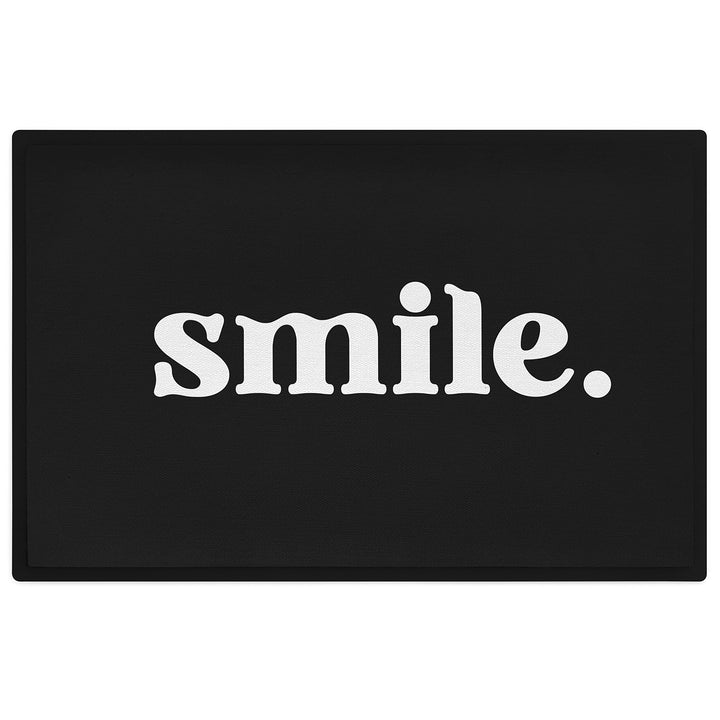 Trendation - Smile Fussmatte Aussen und Innenbereich 60x40 cm
