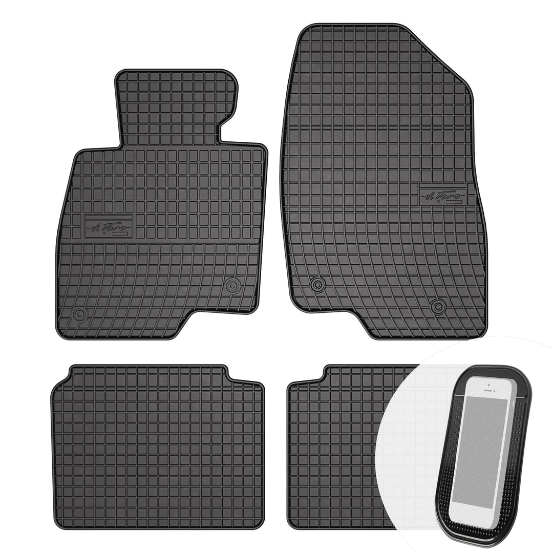 Gummimatten Auto Fussmatten Gummi Automatten Passgenau 4-teilig Set - passend für Mazda 6 3 ab 2013