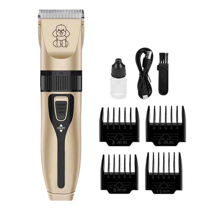 Haarschneider Für Haustiere,Leiser USB-Akkutrimmer Zur Fellpflege Für Hunde | Akkubetriebener Trimme