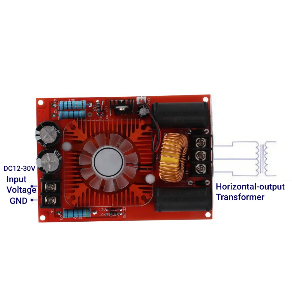 ZVS Treiberplatine Spule Stromversorgung Boost Hochspannungsspule Flyback-Treiber Generator Heizmodu