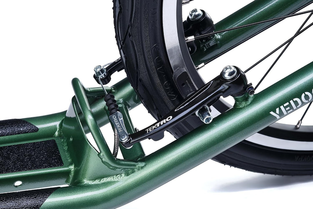 Yedoo S2620 Tretroller - bis 130 kg, Kickscooter mit Luftreifen 26/20 - Roller Scooter für Erwachsen