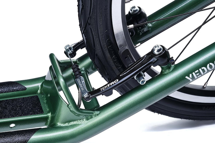 Yedoo S2620 Tretroller - bis 130 kg, Kickscooter mit Luftreifen 26/20 - Roller Scooter für Erwachsen
