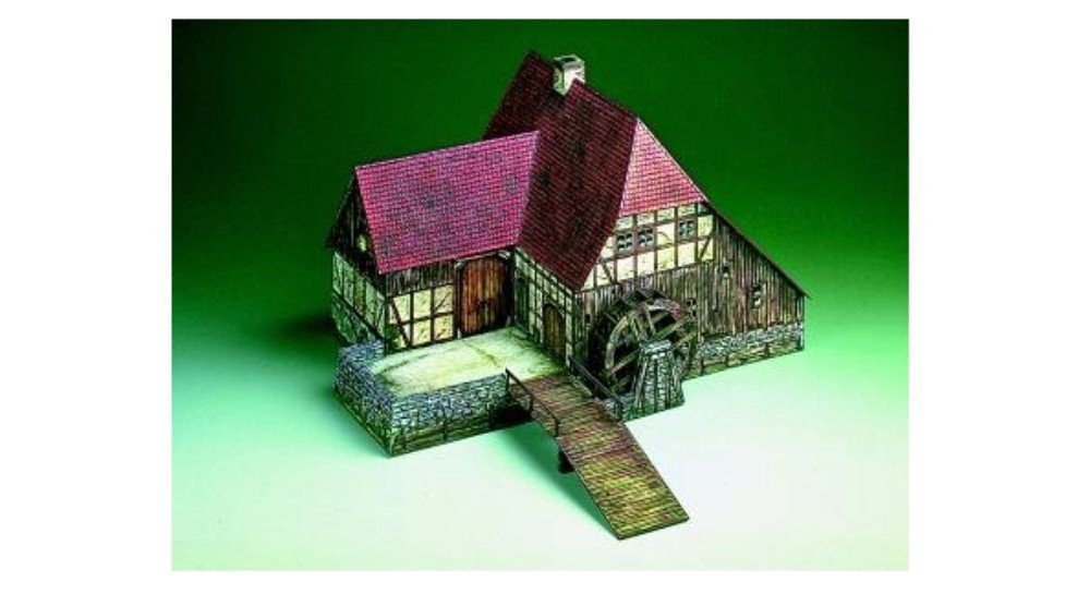 Aue-Verlag 19 x 20 x 11 cm Wassermühlen-Modellbausatz