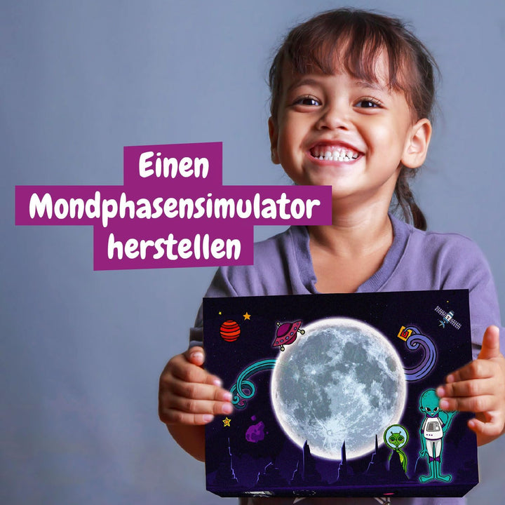 Science4you Abenteuer im Weltraumlabor fur Kinder 4+ - Experimentierkasten, 17 Aktivitaten: Sonnensy