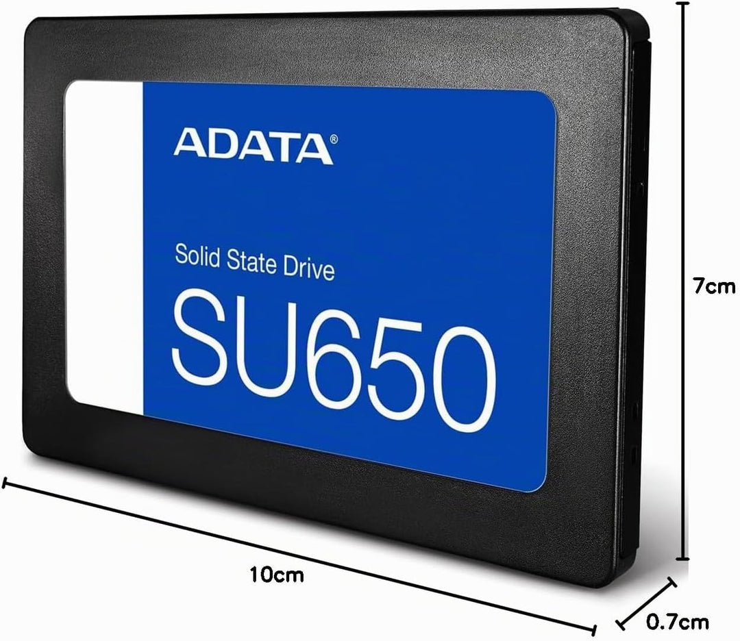 ADATA ASU650SS-512GT-R internal solid State Drive 2.5 512 GB Serial ATA III 3D NAND